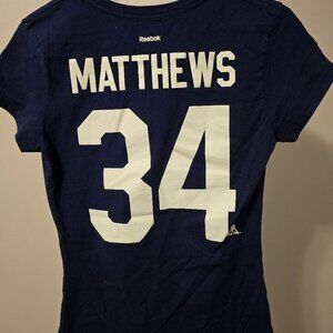 TORONTO MAPLE LEAFS "MATTHEWS 34" WOMENS TEES